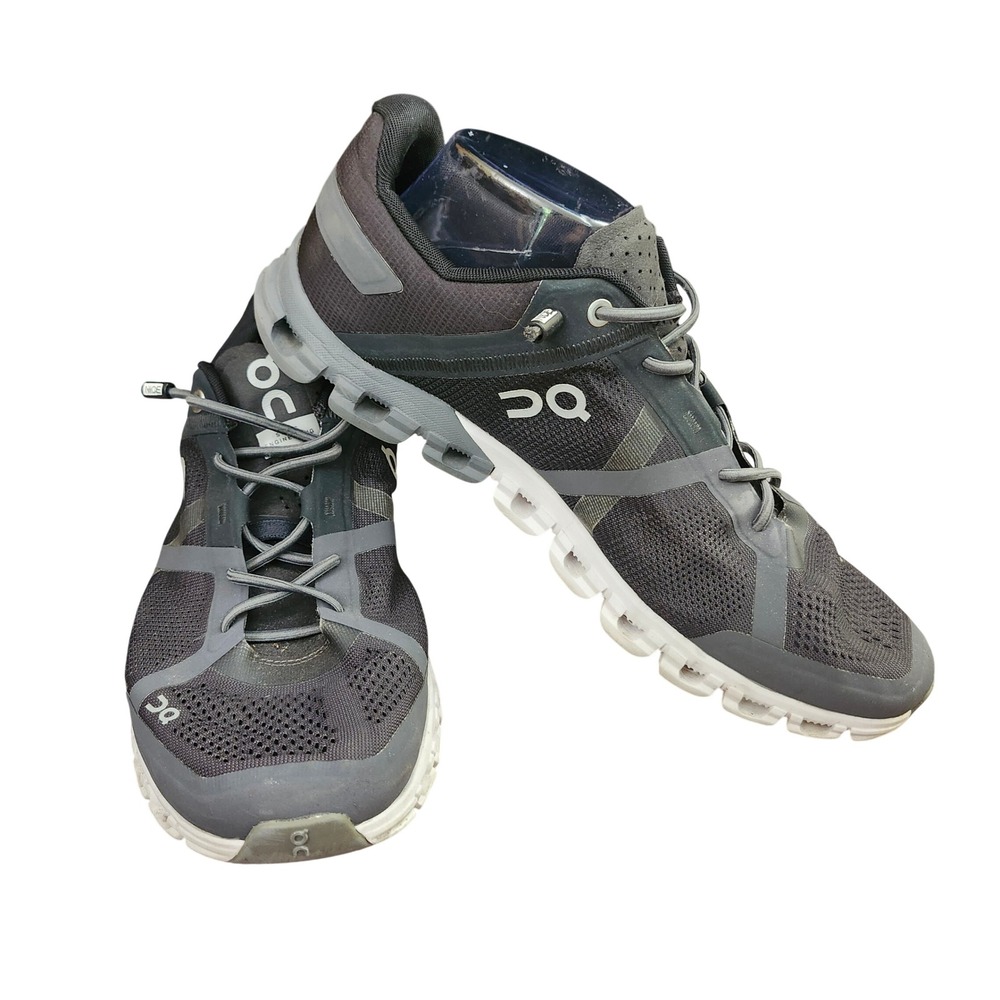 On Running Cloudflow Mens 10.5 Black Anthracite Running Shoes Breathable Gym